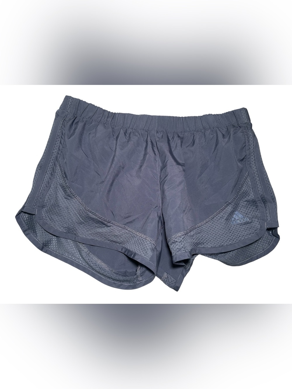 adidas Women's Athletic Running Shorts Slate Small 3" Active Sport Gym Weights